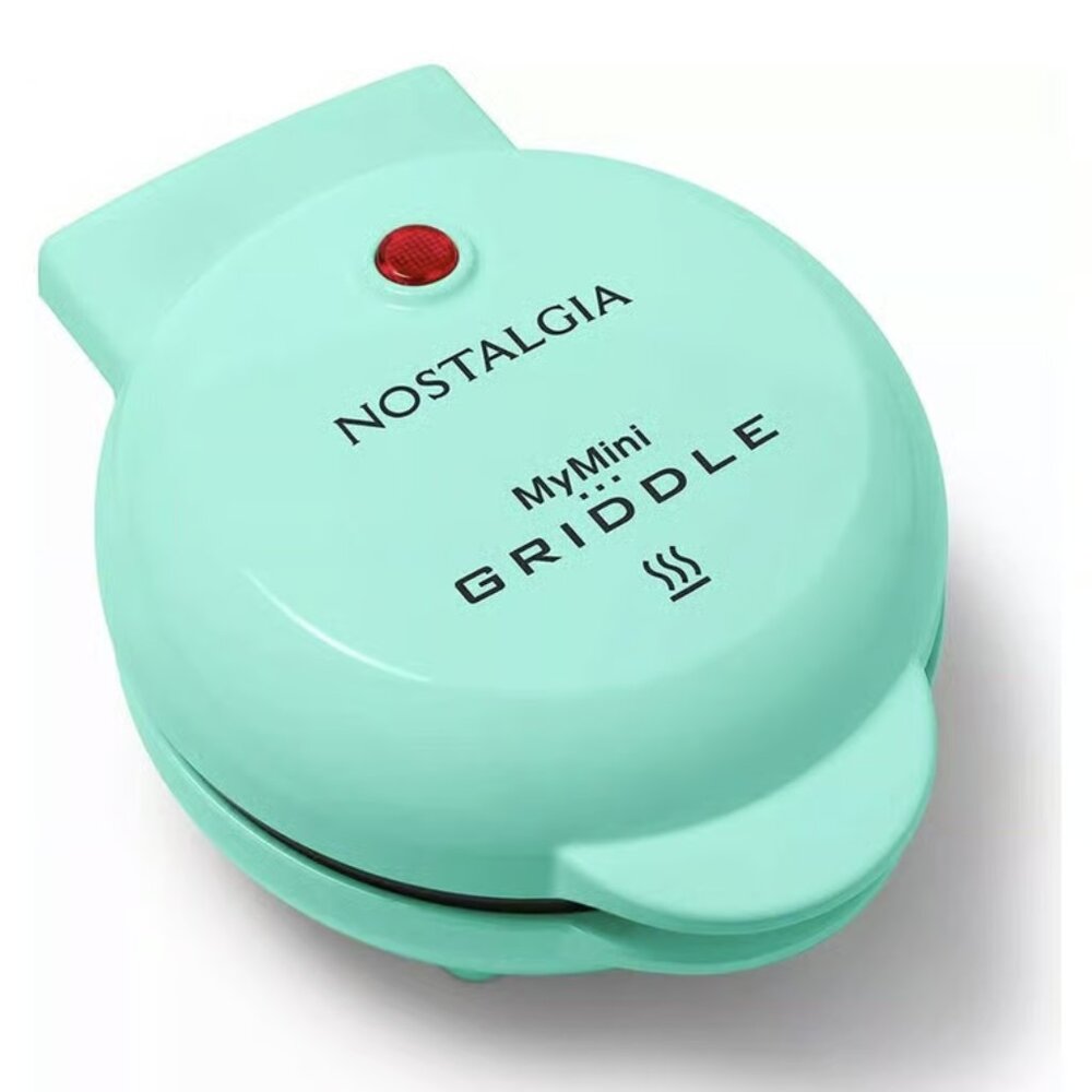 Nostalgia My Mini Griddle Pancake Maker Green